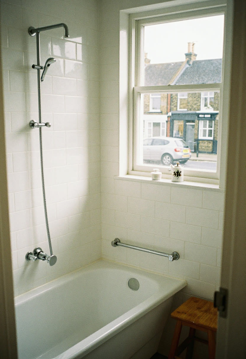 A bathroom just fitted